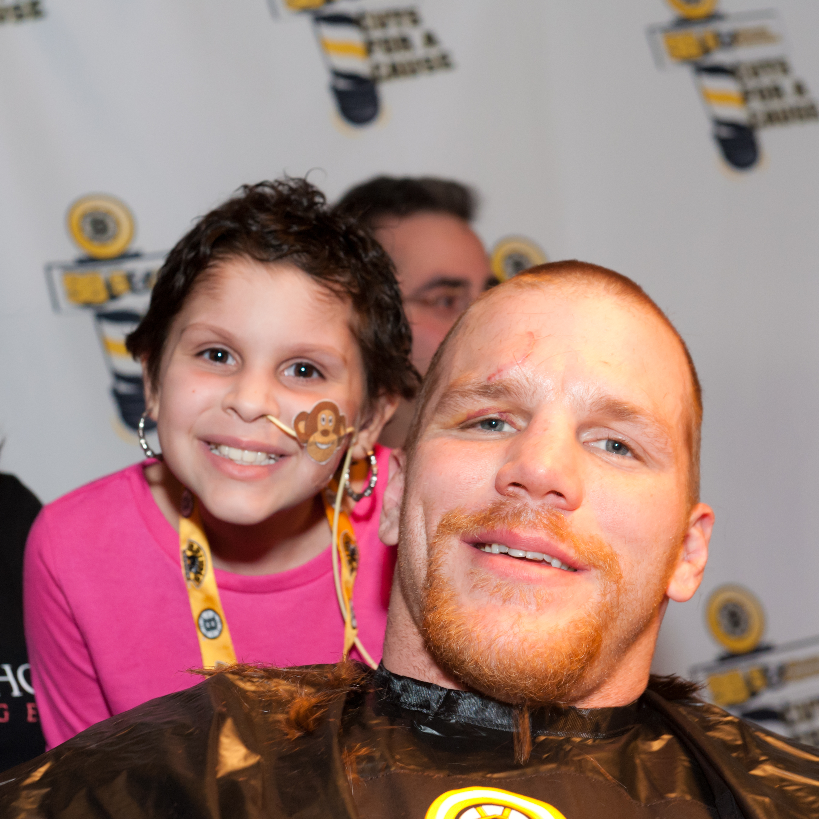 shawn thornton and a fan